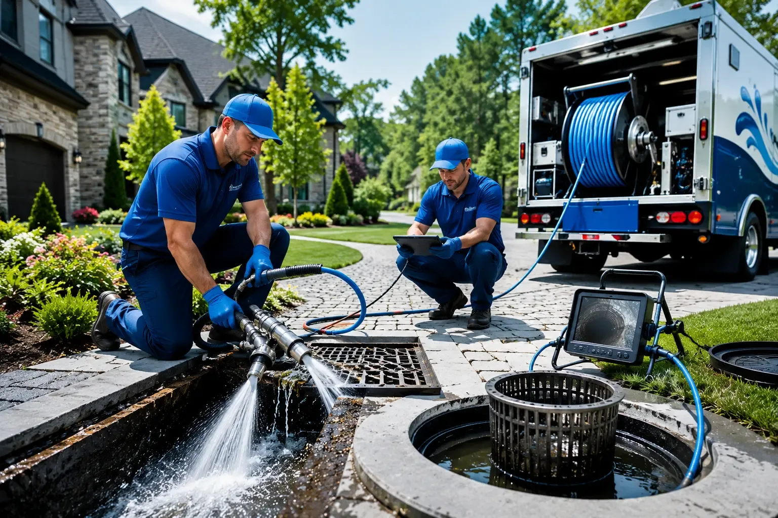 Local outdoor drain cleaning professionals in Franklin, NC